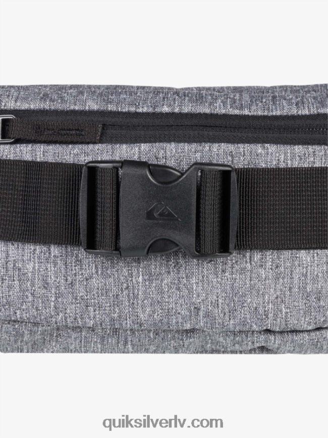 vīriešiem Quiksilver jungler 1,5l fanny pack gaiši pelēki virši 88064R731