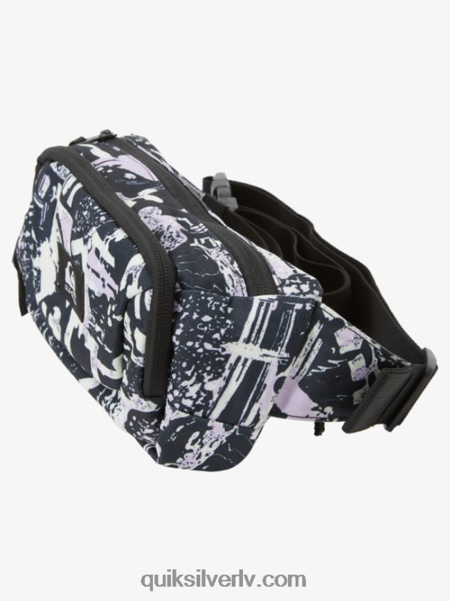 vīriešiem Quiksilver jungler 1,5l fanny pack melns 88064R733