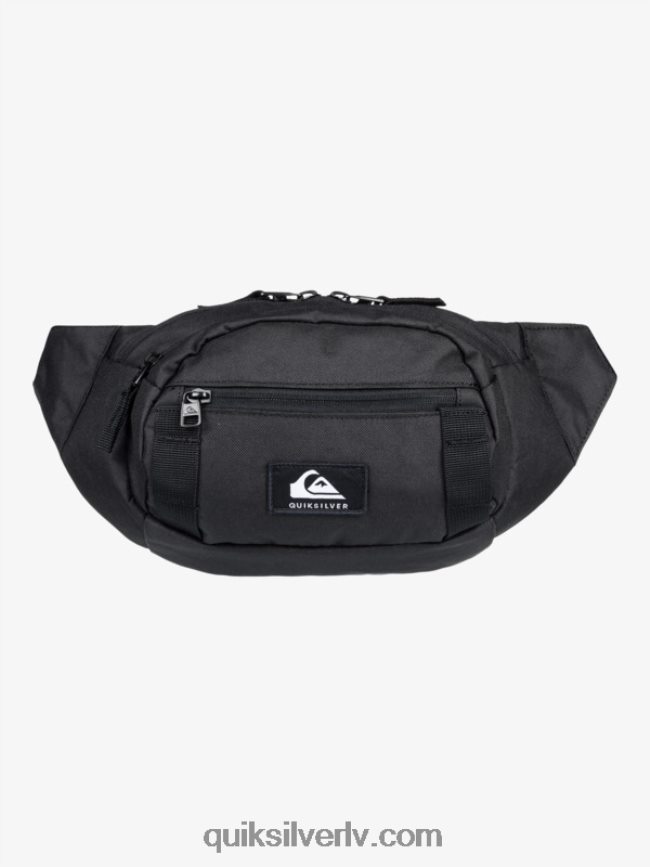vīriešiem Quiksilver lone walker 3l fanny pack melns 88064R606