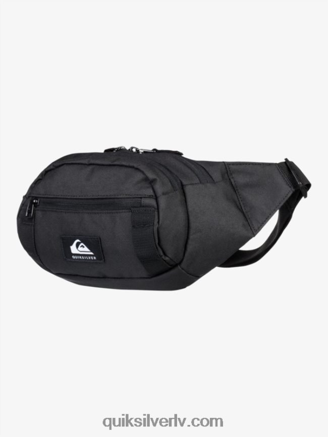 vīriešiem Quiksilver lone walker 3l fanny pack melns 88064R606