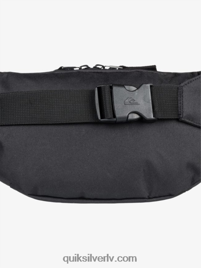 vīriešiem Quiksilver lone walker 3l fanny pack melns 88064R606