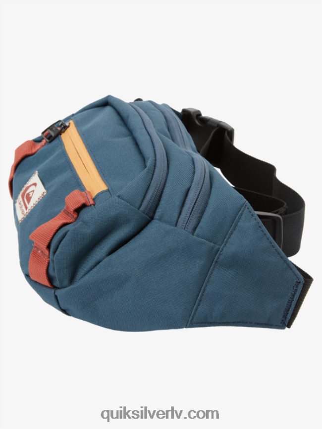 vīriešiem Quiksilver lone walker 3l fanny pack pusnakts flote 88064R609