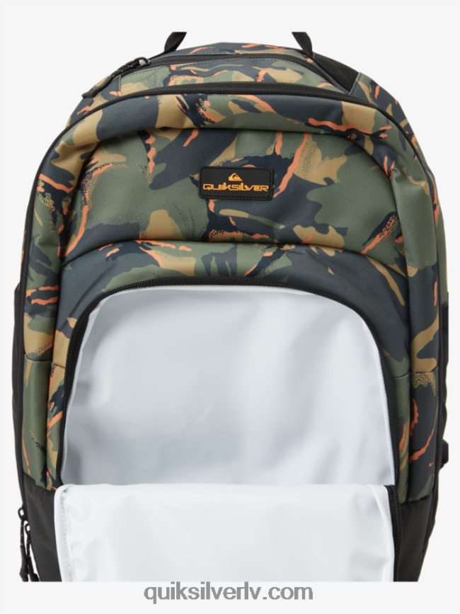 vīriešiem Quiksilver schoolie cooler 30l mugursoma camo - plage 88064R373