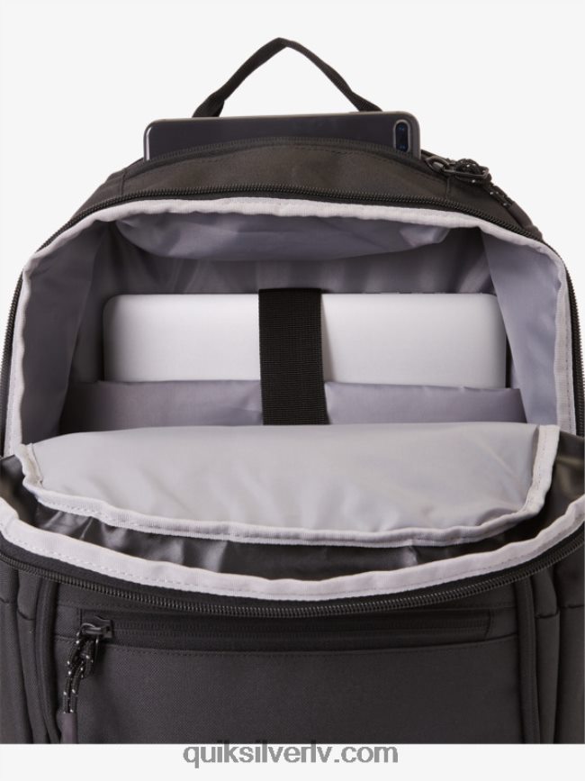 vīriešiem Quiksilver schoolie cooler 30l mugursoma melns 88064R371