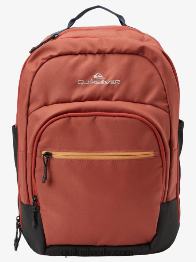 vīriešiem Quiksilver schoolie cooler 30l mugursoma sarkanais okers 88064R375