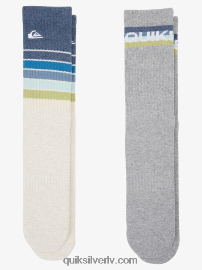 vīriešiem Quiksilver 2 iepakojumā ikdienas uzbriest zeķes ziloņkaula virši 88064R1091