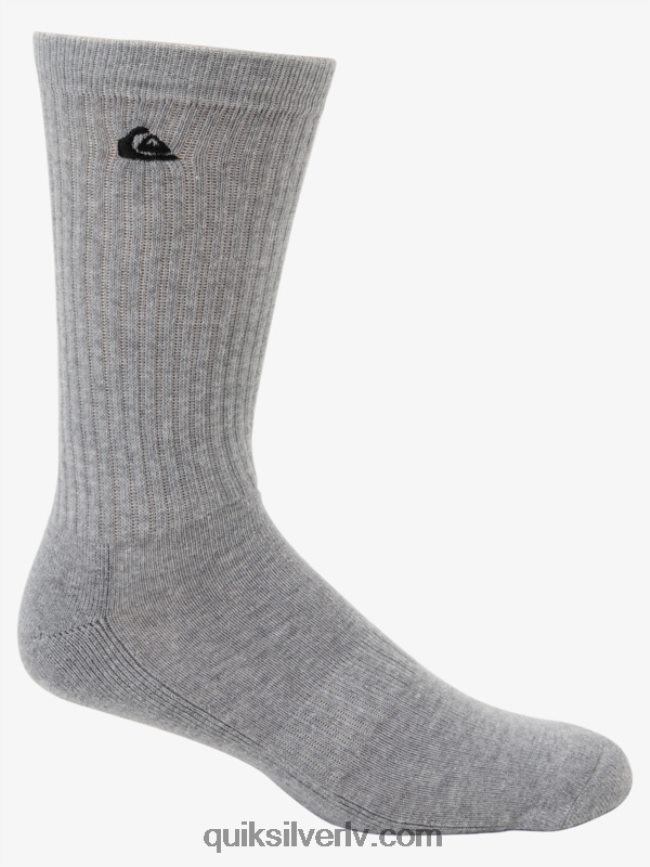 vīriešiem Quiksilver 2 paciņas cietas apkalpes zeķes balts 88064R1058