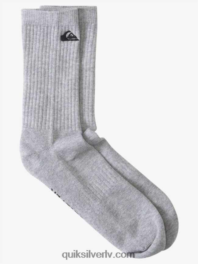 vīriešiem Quiksilver 2 paciņas cietas apkalpes zeķes balts 88064R1058