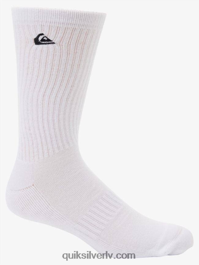 vīriešiem Quiksilver 2 paciņas cietas apkalpes zeķes gaiši zils 88064R1060