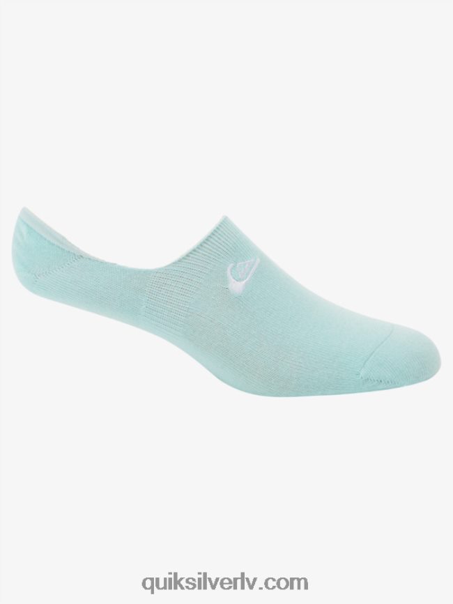 vīriešiem Quiksilver 3 iepakojumi bezizrādes zeķes zils gaišs/navy bleizeris 88064R778