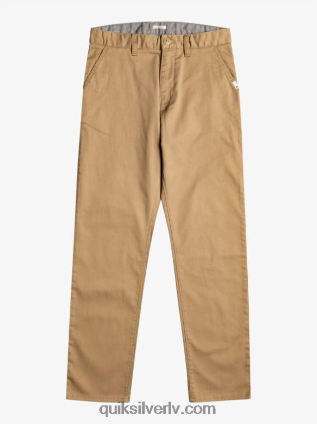 zēni Quiksilver 8-16 līdz ikdienas savienības bikses elmwood 88064R2239
