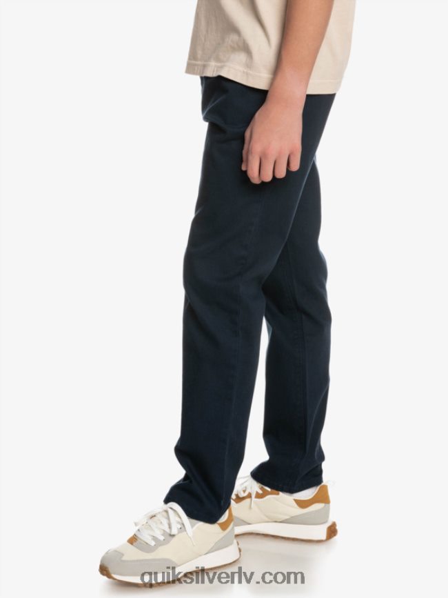 zēni Quiksilver 8-16 līdz ikdienas savienības bikses jūras žakete 88064R2241