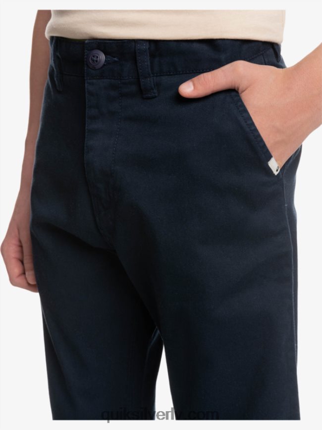 zēni Quiksilver 8-16 līdz ikdienas savienības bikses jūras žakete 88064R2241