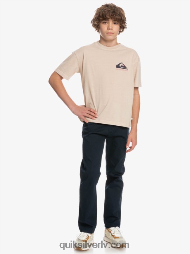 zēni Quiksilver 8-16 līdz ikdienas savienības bikses jūras žakete 88064R2241