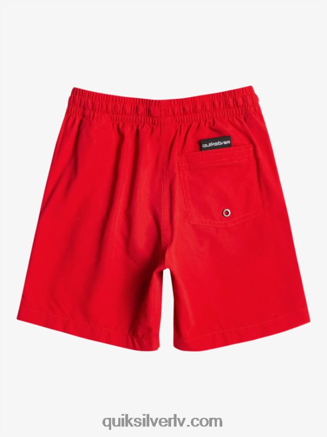 zēni Quiksilver 2-7 ikdienas 13 zalves augsta riska sarkans 88064R2004