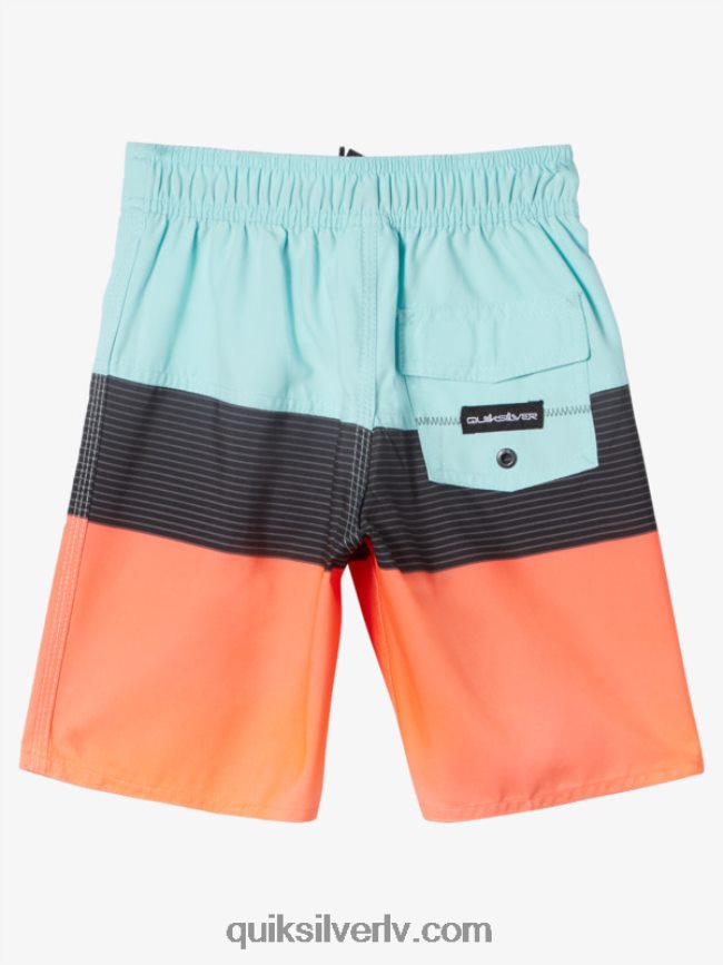 zēni Quiksilver 2-7 ikdienas paneļa 14 dēļu šorti eņģelis zils 88064R1895