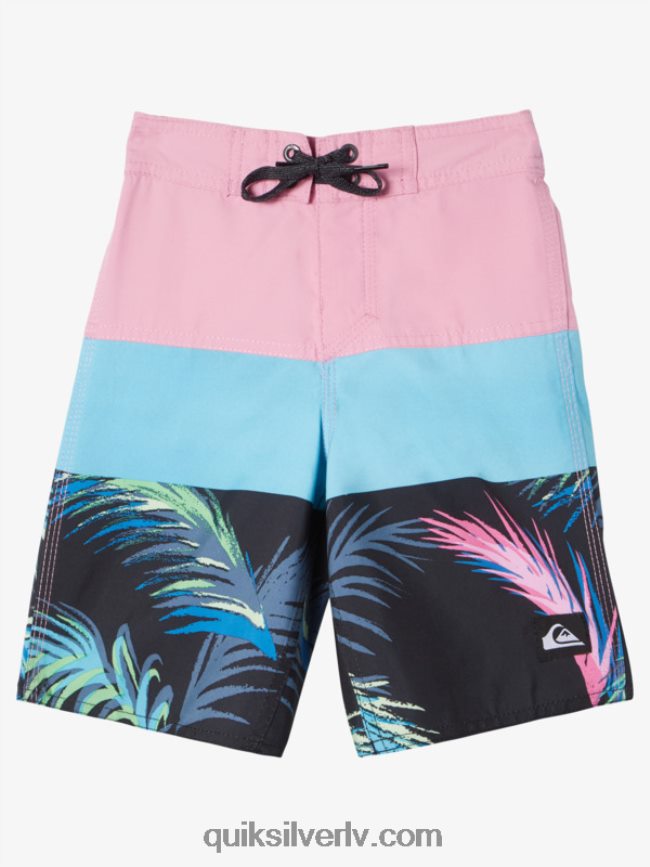 zēni Quiksilver 2-7 ikdienas paneļa 14 dēļu šorti mēness purva 88064R1897
