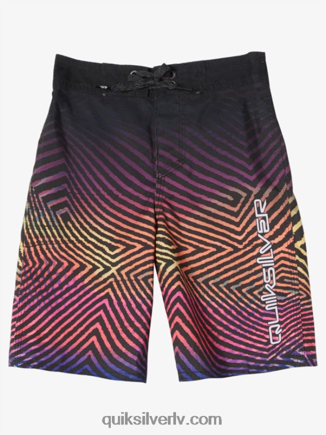 zēni Quiksilver 2-7 ikdienas velku izbalināt 14 dēļu šorti asfalts 88064R2176