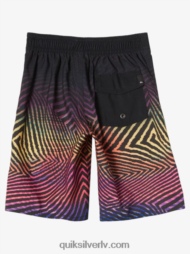 zēni Quiksilver 2-7 ikdienas velku izbalināt 14 dēļu šorti asfalts 88064R2176