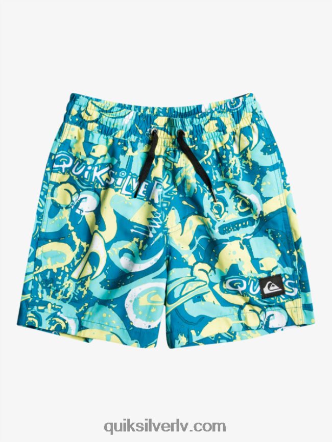 zēni Quiksilver 2-7 nākamās paaudzes 12 zalves blāvs 88064R2048