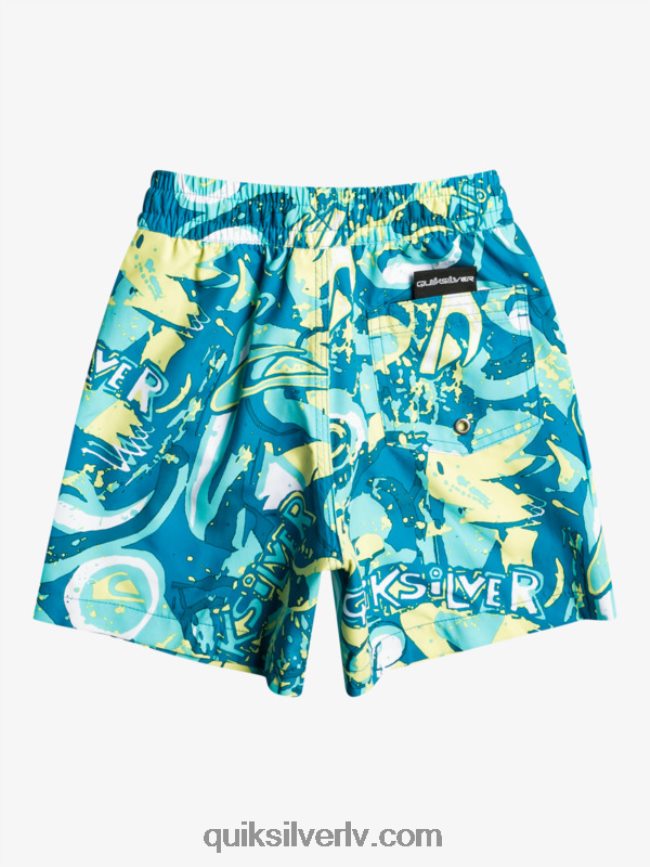 zēni Quiksilver 2-7 nākamās paaudzes 12 zalves blāvs 88064R2048