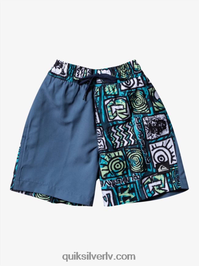 zēni Quiksilver 2-7 nākamās paaudzes 12 zalves upe zila 88064R2047