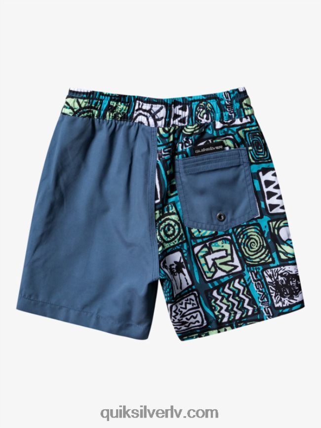 zēni Quiksilver 2-7 nākamās paaudzes 12 zalves upe zila 88064R2047