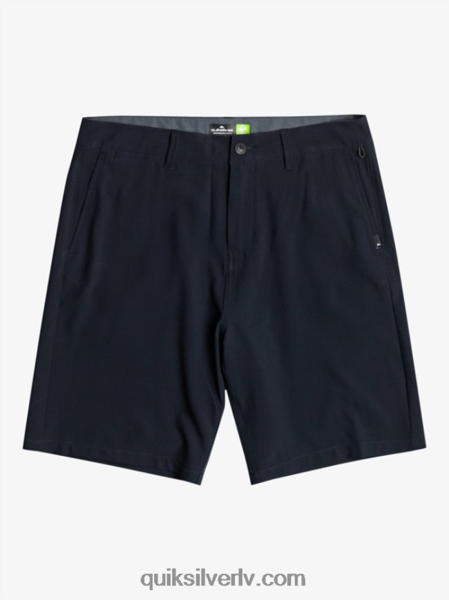 zēni Quiksilver 2-7 ocean union 14 amfībijas borta šorti melns 88064R2087
