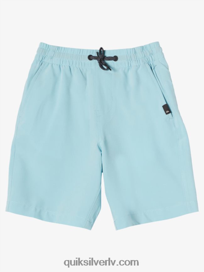 zēni Quiksilver 2-7 okeāna elastīgie 14 abinieku borta šorti debesu zils 88064R2054