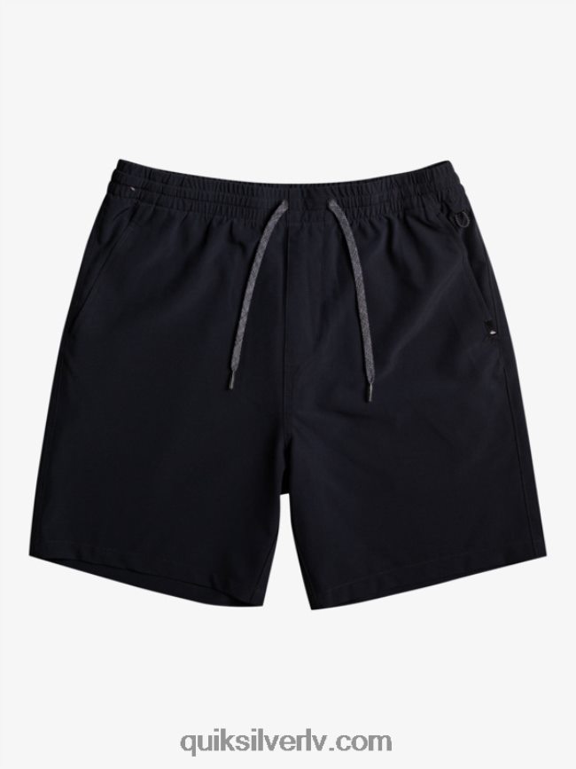 zēni Quiksilver 2-7 okeāna elastīgie 14 abinieku borta šorti melns 88064R2055