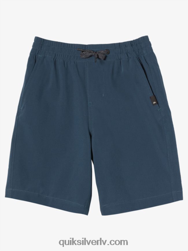 zēni Quiksilver 2-7 okeāna elastīgie 14 abinieku borta šorti pusnakts flote 88064R2056