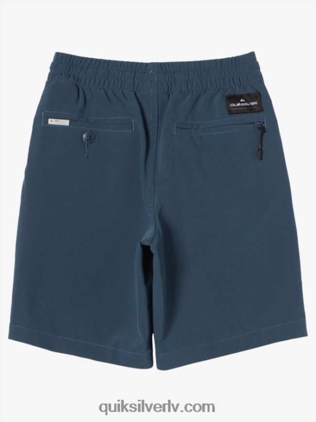 zēni Quiksilver 2-7 okeāna elastīgie 14 abinieku borta šorti pusnakts flote 88064R2056