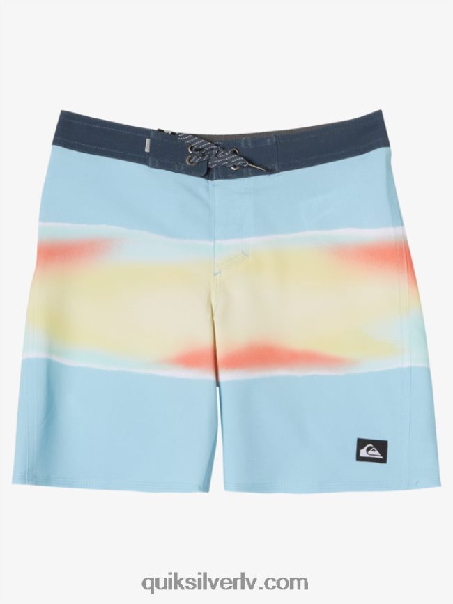 zēni Quiksilver 2-7 surfsilk air brush 14 boardšorti debesu zils 88064R2180