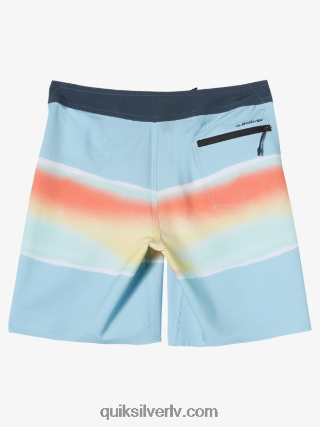 zēni Quiksilver 2-7 surfsilk air brush 14 boardšorti debesu zils 88064R2180