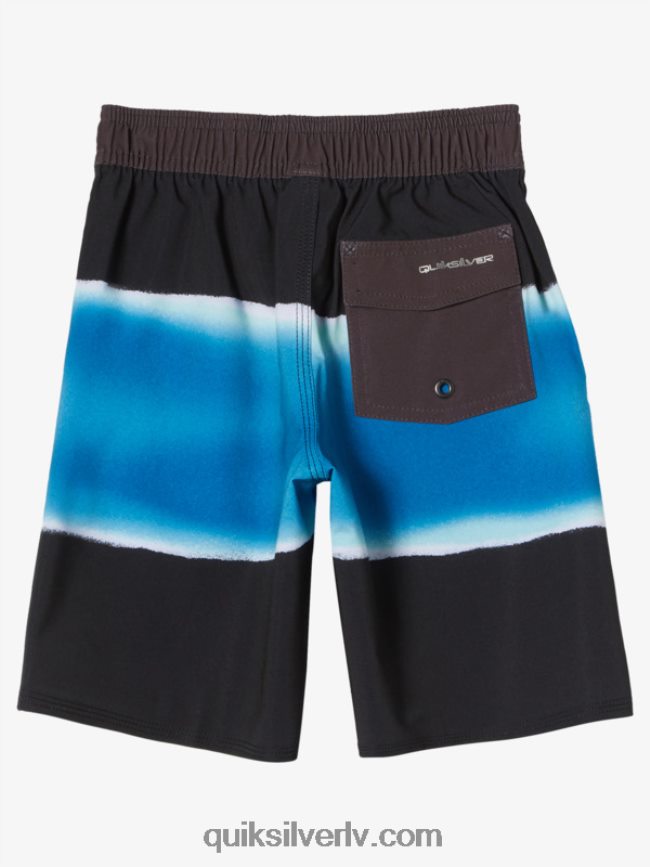 zēni Quiksilver 2-7 surfsilk air brush 14 boardšorti melns 88064R2179