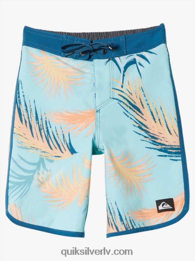 zēni Quiksilver 2-7 surfsilk ķemmīšgliemene 14 dēļu šorti marokas zils 88064R2038