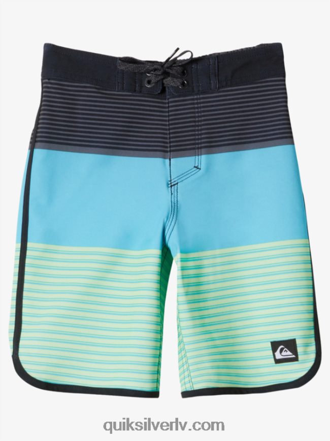 zēni Quiksilver 2-7 surfsilk tihuana 14 boardšorti melns 88064R1923