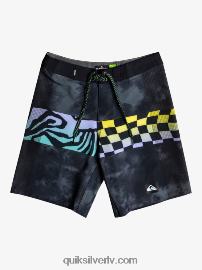 zēni Quiksilver 8-16 highlite arch yth 16 boardshort baseins zaļš 88064R2323