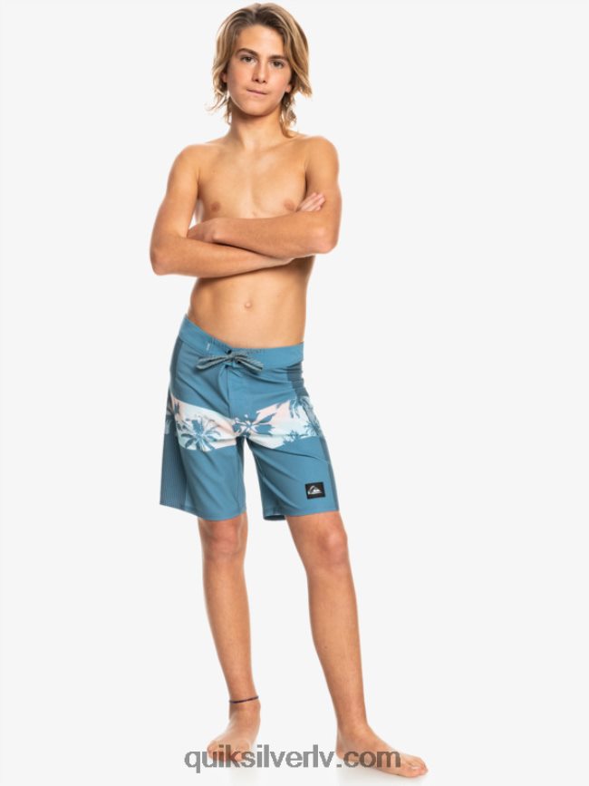 zēni Quiksilver 8-16 highlite arch yth 16 boardshort kapteiņi zili 88064R2324