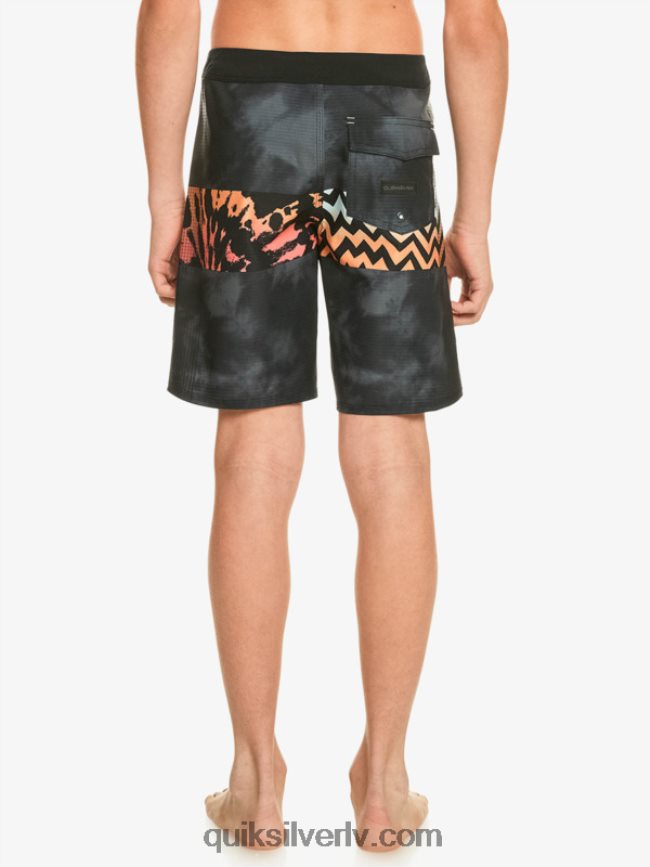 zēni Quiksilver 8-16 highlite arch yth 16 boardshort ugunīgs koraļļi 88064R2322