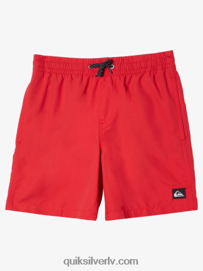 zēni Quiksilver 8-16 ikdienas 15 zalves augsta riska sarkans 88064R1914