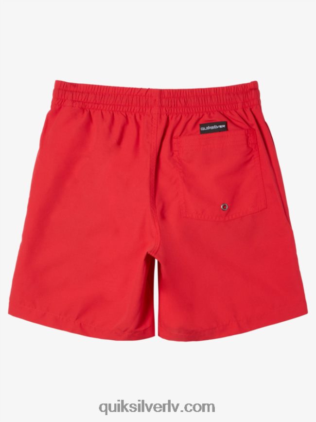 zēni Quiksilver 8-16 ikdienas 15 zalves augsta riska sarkans 88064R1914