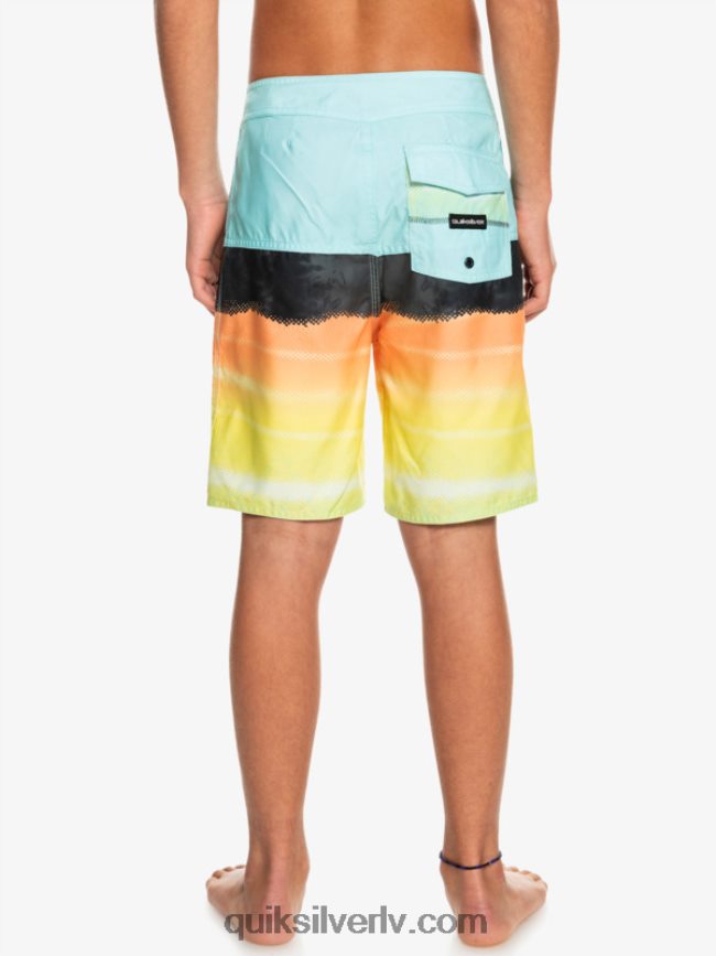 zēni Quiksilver 8-16 ikdienas panelis yth 17 boardshort eņģelis zils 88064R2277