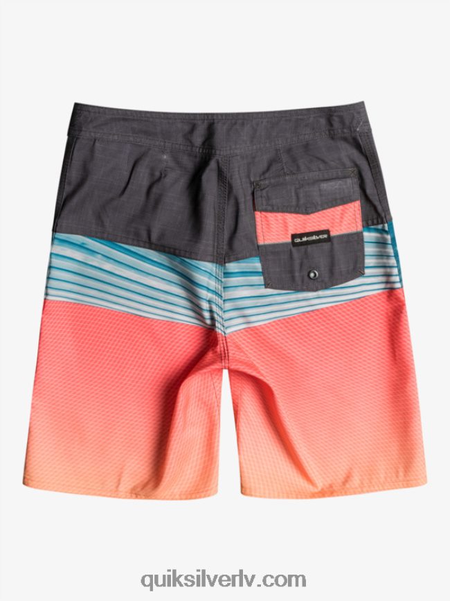 zēni Quiksilver 8-16 ikdienas panelis yth 17 boardshort oranžais pops 88064R2275