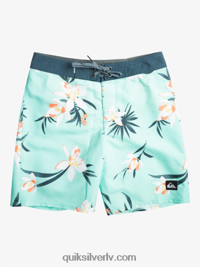 zēni Quiksilver 8-16 ikdienas qs 69 16 dēļu šorti pludmales stikls 88064R2140