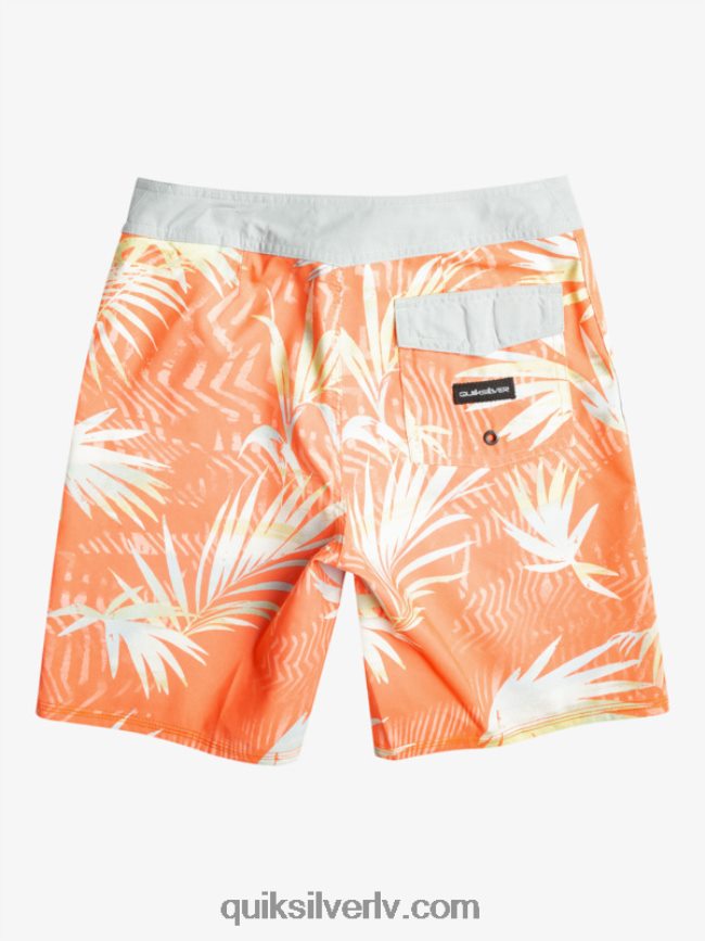 zēni Quiksilver 8-16 ikdienas qs 69 16 dēļu šorti svaigs lasis 88064R2139
