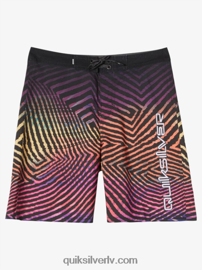 zēni Quiksilver 8-16 ikdienas velku izbalināt 17 dēļu šorti asfalts 88064R2166