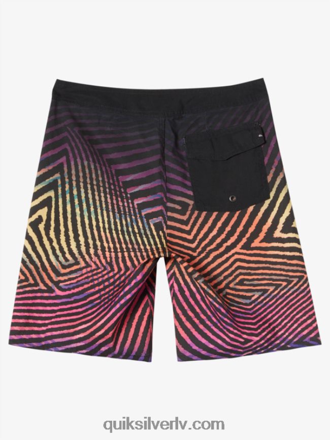 zēni Quiksilver 8-16 ikdienas velku izbalināt 17 dēļu šorti asfalts 88064R2166