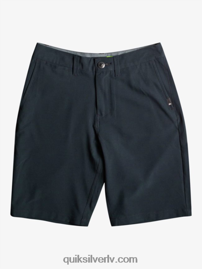 zēni Quiksilver 8-16 ocean Union 19 abinieku borta šorti melns 88064R1933