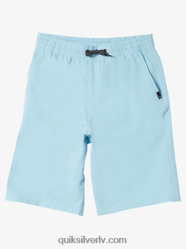 zēni Quiksilver 8-16 okeāna elastīgie 18 abinieku borta šorti debesu zils 88064R2068